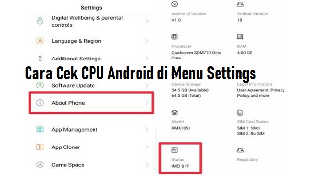  Pada dasarnya Smartphone mirip dengan Komputer yang memiliki beberapa komponen penting un Cara Cek CPU Android 2022