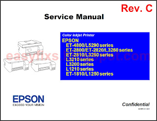 Epson L3260 series, ET-2800 series, ET-2820 series Service Manual Rev. C