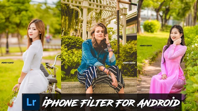 iPhone Filter (Vivid Yellow Tone) Preset For Lightroom Mobile | DNG File | Free Download