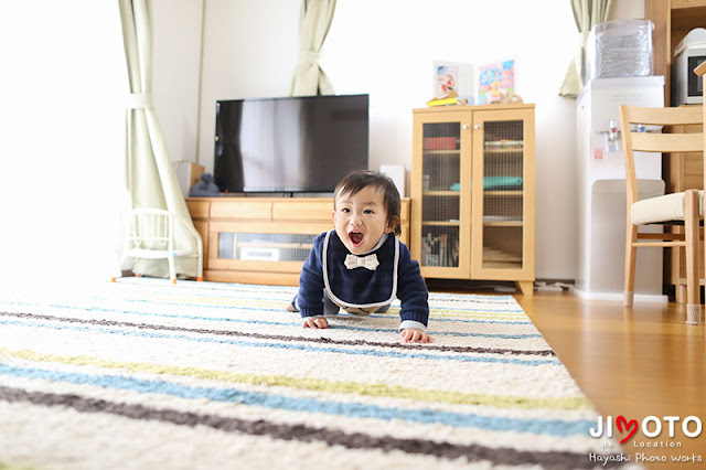 自宅へお誕生日の出張撮影