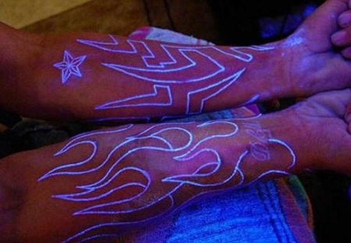 uv tattoos. Black Light Tattoos