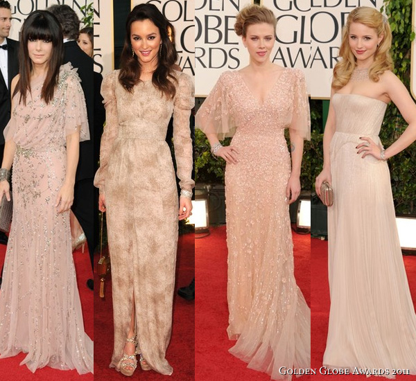 Golden Globes Red Carpet Dresses 2011. a hit on the red carpet.