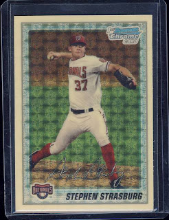 Steven Strasburg 2010 Bowman Chrome Superfractor