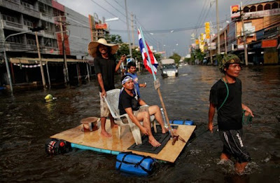 Ide Unik Untuk Menghadapi Banjir di Thailand