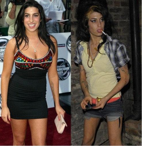 Winehouse's debut album Frank was released on 20 October 2003