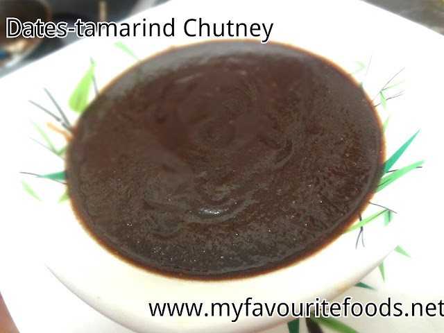 Dates-Tamarind Chutney