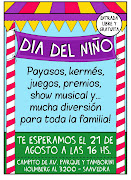 Dia del Niño. A poster I designed for an event the sunday school class, . (afiche diadelnino)