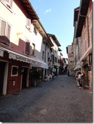 Streets in Bardolino, Ital