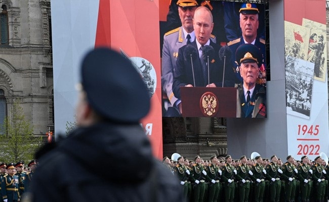 Russia Defending "Motherland" In Ukraine: Putin On Victory Day