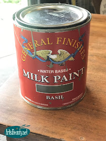 basil general finishes milk paint vintage dresser makeover before