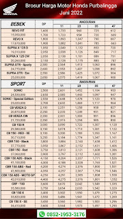 Daftar Harga Honda Purbalingga