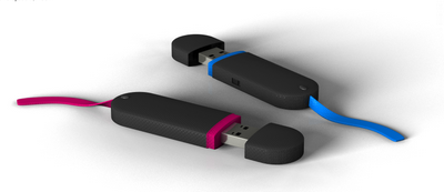 Fantastic Elastic USB memory drive