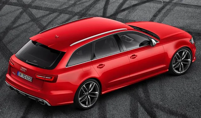 Audi RS6 Avant perfil traseiro