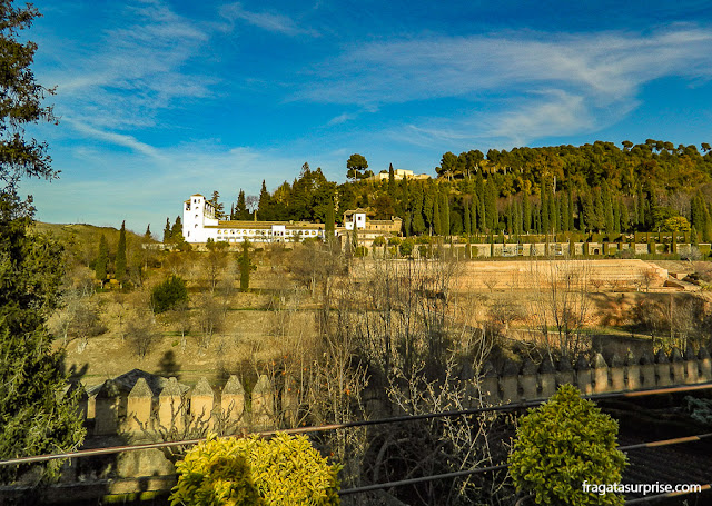 Passeio da Torres, Alhambra, Granada