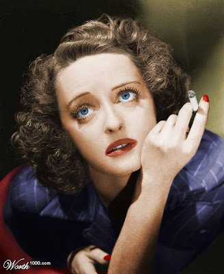 She's got Bette Davis's eyes You should have seen Bette's surprise