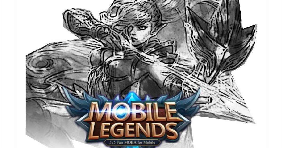 Gambar Miya Mobile Legend Bang Bang Pakai Pensil - MyFourTen 4G Hobbies