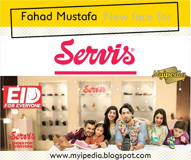 Fahad Mustafa the New Face for Servis 2015 