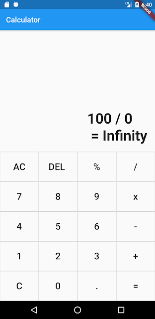 How I built a Simple Calculator App with Flutter