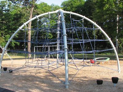 Morse Pond Community Playground Climbing Area