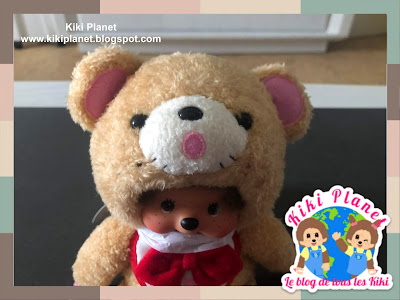 monchhichi teddy bear kippu collector happy trip