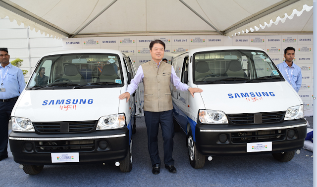 Samsung India expands service reach, adds over 1,000 more service points; launches 535 service vans to cover villages in over 6,000 talukas