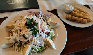 Salad and "tsigareni byuretsi"