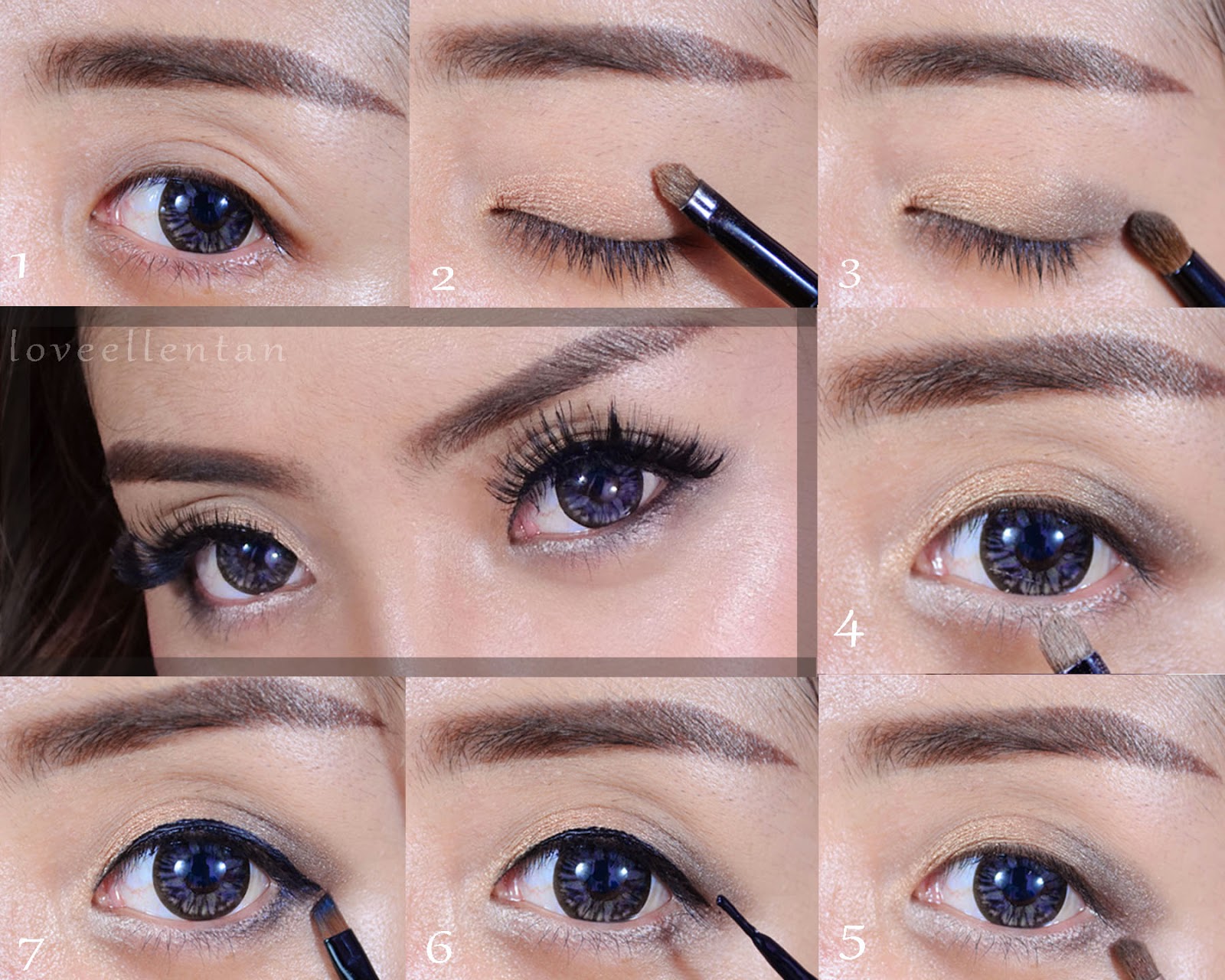 Naomi Eyelash Review New Collection Simple Makeup Tutorial