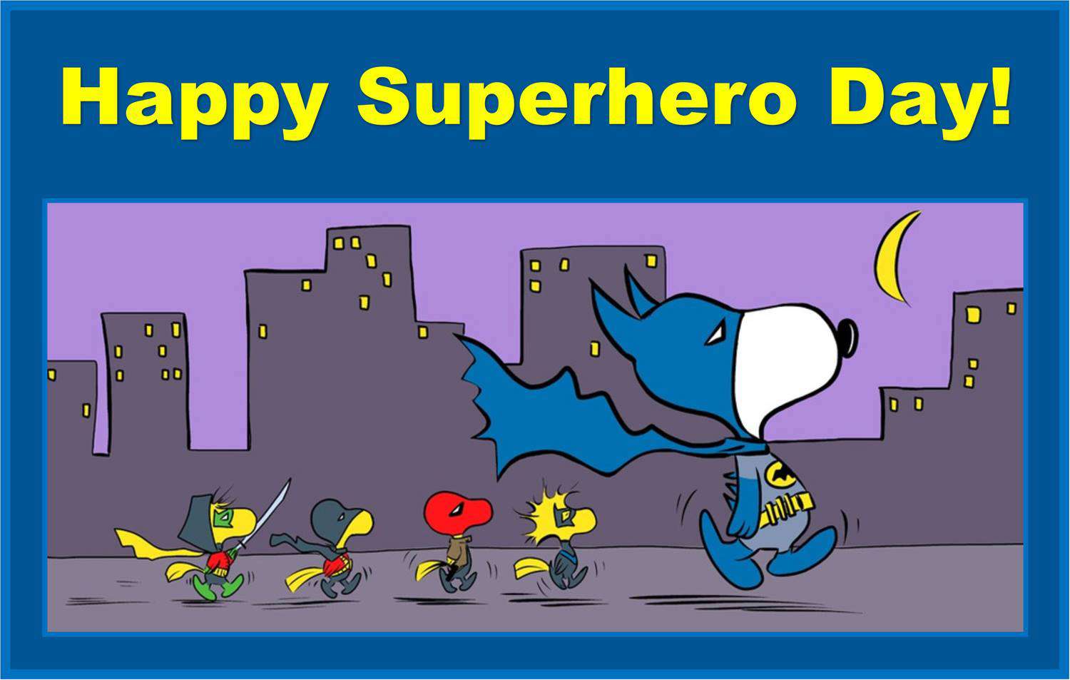 National Superhero Day Wishes Beautiful Image