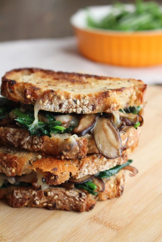 Recipe: $3.22 | Per Serving: $1.61 | Yield: 2 Sandwiches This sandwich. It’s the best of the best of the best. It’s a Mushroom Melt. And it’s amazing. Between this and the Thai Coconut Soup, I’ve definitely got another mushroom eater in my house! This sandwich will convert you. Come to the dark side. I made the garlic butter mushrooms...