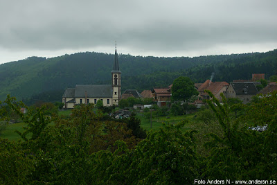 Thannenkirch, bergsby, alpby, by i bergen, alperna, vogesby, vogeserna, village in the mountains, alsace, elsass