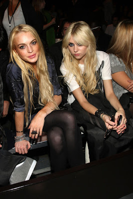 Lindsay Lohan and Taylor Momsen Get Up 