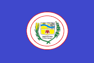 Bandeira de Santa Vitória MG