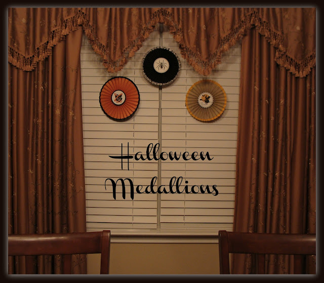 Vintage Halloween, Paper Medallions