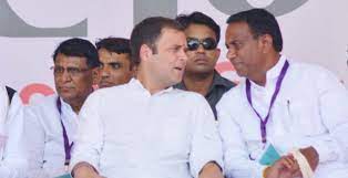 Arjun Bamaniya and Rahul Gandhi