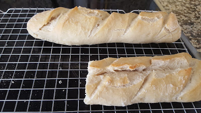 Homemade french baguette - recipe