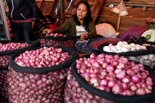Harga Bawang Merah dan Bawang Putih Naik Tajam