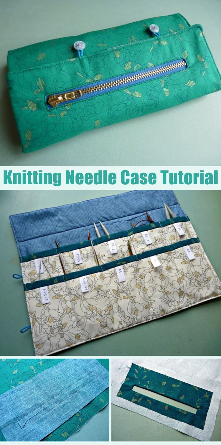 Circular Knitting Needle Case Tutorial