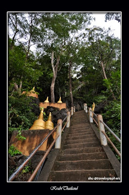 krabi, tiger caves, wat tham sua, karst, temple, thailand, phuket, asean, asia, south east asia, backpacking, travel