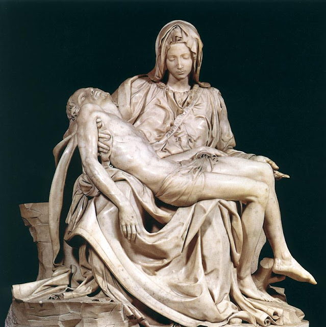 "The Pietà" by Michelangelo Buonarroti