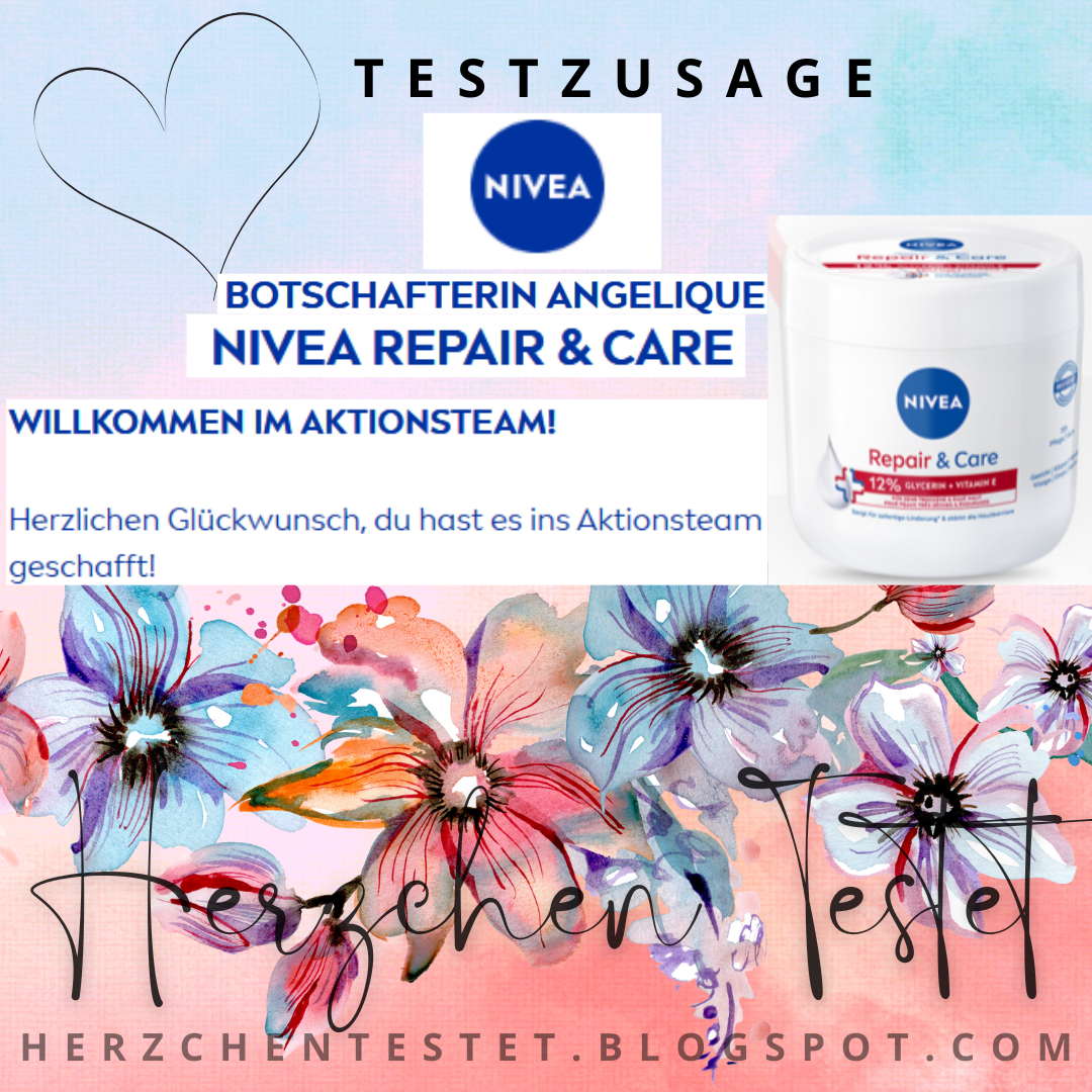 TESTZUSAGE - NIVEA REPAIR & CARE INTENSIVE PFLEGE (TIEGEL)