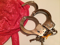 a pair of handcuffs
