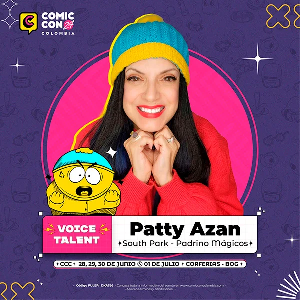 patty-azan-comic-con-colombia
