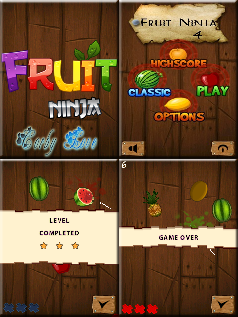 Fruit Ninja 4 Mobile Java Game