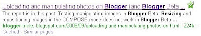 search engine result page post title before blog title
