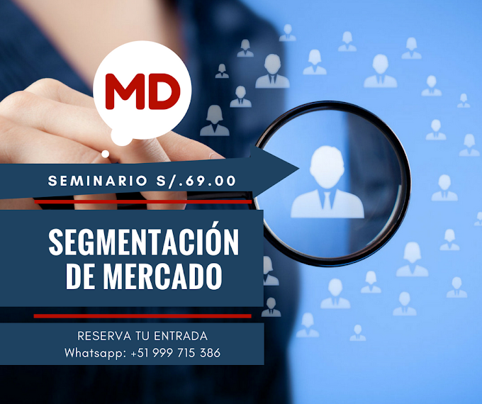 SEGMENTACIÓN DE MERCADO S/.49.00