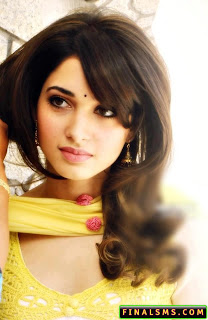 Tamanna Bhatia In yellow dress