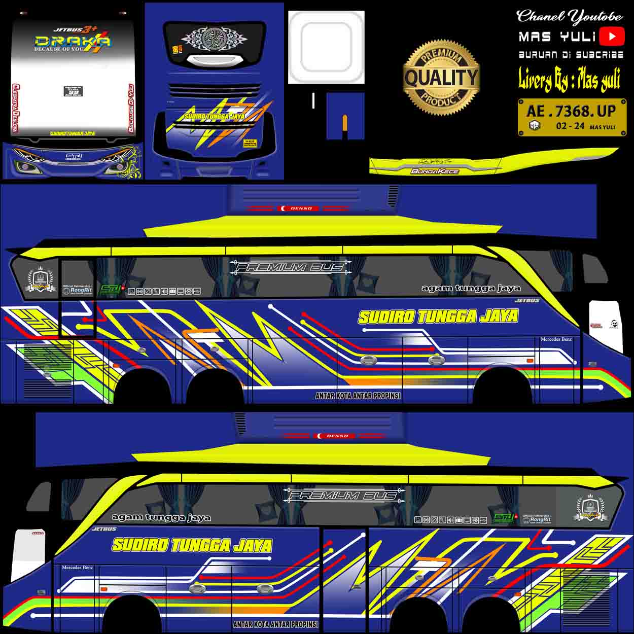 stiker bussid ban 3