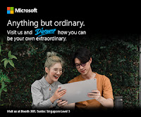 Source: CEE website. Banner for the Discover Microsoft zone at CEE.