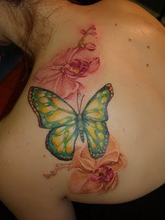 Butterfly Shoulder Tattoos