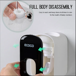Automatic Toothpaste Dispenser Squeezers  Dust-proof